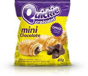 Quickie Mini kroasani Čokolada